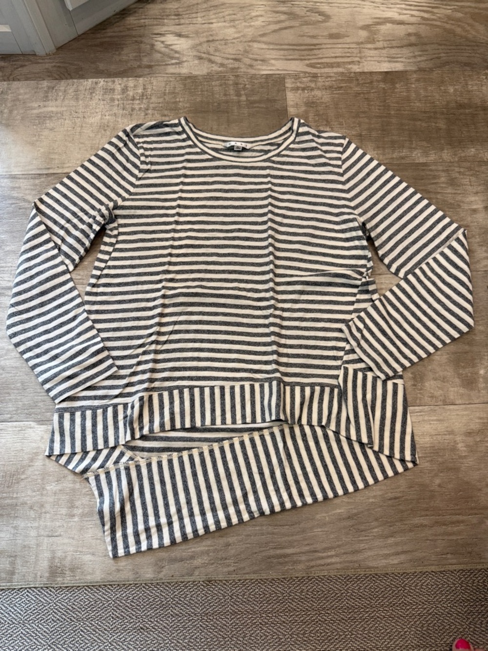 CAbi Striped Long Sleeve Top